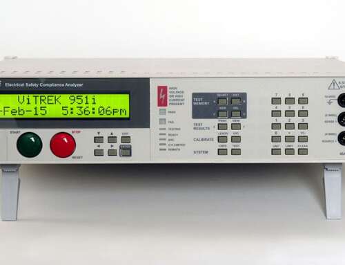 Press Release: Vitrek’s 95X Series Achieves 100 Pico-Amp Resolution to Detect Micro-Level Insulation Defects in Medical Devices and Aerospace Electronics