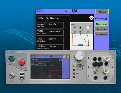 Press Release: Vitrek Introduces V10X, a Future-Ready High-Voltage Safety Testing Platform