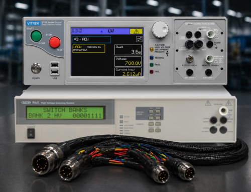 Press Release: Vitrek Introduces Intelligent Cable Test Automation Solution Combining V10X Hipot Platform and 964i High-Voltage Switching System