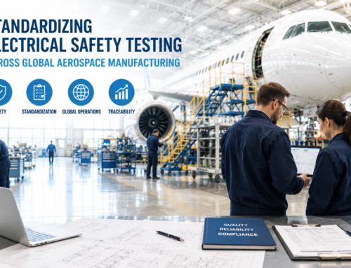 News Release: Vitrek Helps Aerospace Manufacturers Standardize Electrical Safety Testing Across Global Production Operations