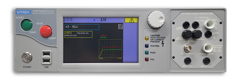 V10x_knockout Vitrek V10X Series Hipot Tester