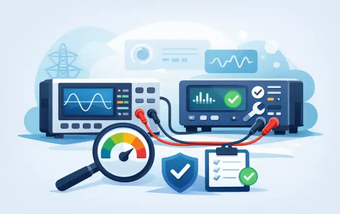 Power Analyzer Accuracy Verification Methods